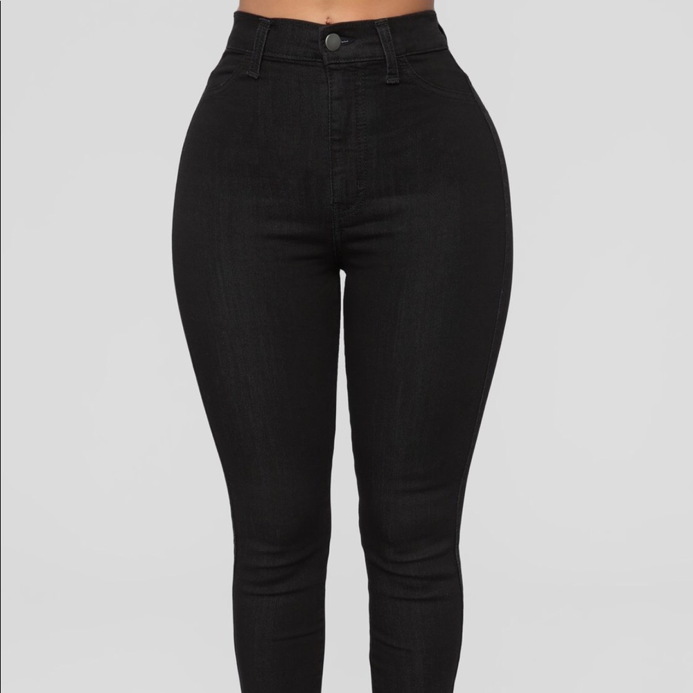 Fashion Nova High Rise Jeans